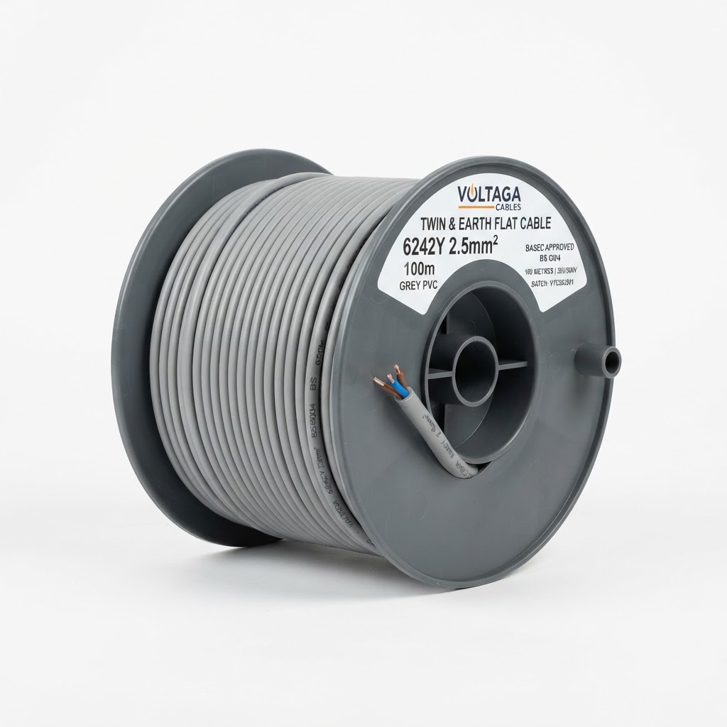 2.5mm² Twin & Earth Cable (100m)